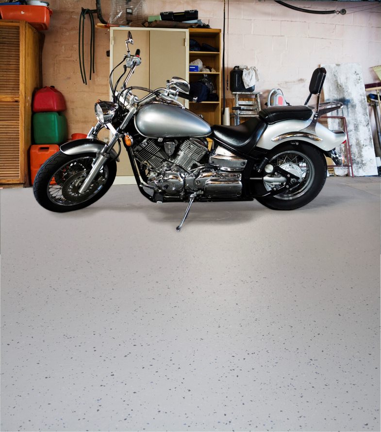 【DIY塗り替え】（予算1万円～）ガレージ・コンクリート床を大理石調にDIY塗装して素敵なガレージライフを。